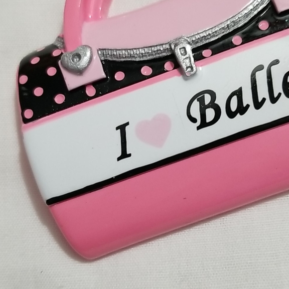 NEW Ballet Shoes & I Love Ballet Bag Ornaments - Decor from Macy's - Picture 10 of 16